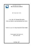 Luận văn Các yếu tố ảnh hướng đến cầu lao động tại thành phố Đà Nẵng