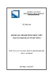 Luận văn Đánh giá thành tích nhân viên tại cục hải quan TP Đà Nẵng