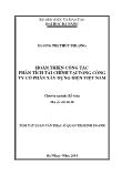 Luận văn Hoàn thiện công tác phân tích tài chính tại tổng công ty cổ phần xây dựng điện Việt Nam