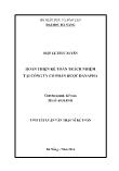 Luận văn Hoàn thiện kế toán trách nhiệm tại công ty cổ phần dược danapha