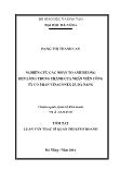 Luận văn Nghiên cứu các nhân tố ảnh hưởng đến lòng trung thành của nhân viên công ty cổ phần Vinaconex 25, Đà Nẵng