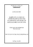 Luận văn Nghiên cứu các nhân tố ảnh hưởng đến sự hài lòng của khách du lịch nội địa tại khách sạn brilliant Đà Nẵng