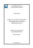 Luận văn Nghiên cứu các nhân tố ảnh hưởng đến ý định sử dụng ebanking trên địa bàn Gia Lai