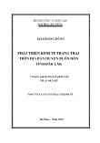 Luận văn Phát triển kinh tế trang trại trên địa bàn huyện Buôn đôn tỉnh Đăk Lăk