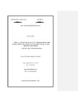 Luận văn Nâng cao năng lực quản lý của trưởng phòng, phó trưởng phòng các cơ quan chuyên môn thuộc Ủy ban nhân dân thành phố Thủ Dầu Một tỉnh Bình Dương
