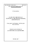 Tóm tắt Luận văn Tổ chức thực hiện pháp luật về công chức - Từ thực tiễn huyện Thanh Oai, thành phố Hà Nội