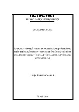 Luận án Áp dụng thống kê fermi - Dirac biến dạng q và phương pháp thống kê mômen trong nghiên cứu một số tính chất nhiệt động, tính chất từ của kim loại và màng mỏng kim loại