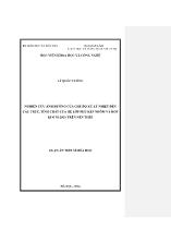 Luận án Nghiên cứu ảnh hưởng của chế độ xử lý nhiệt đến cấu trúc, tính chất của hệ lớp phủ kép nhôm và hợp kim Ni - 20Cr trên nền thép