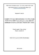 Luận án Nghiên cứu đặc điểm sinh học và công nghệ nuôi vi tảo biển nannochloropsis oculata (droop) hibberd sử dụng làm thực phẩm chức năng