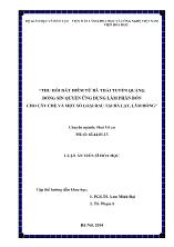 Luận án Thu hồi đất hiếm từ bã thải tuyển quặng đồng sin quyền ứng dụng làm phân bón cho cây chè và một số loại rau ở Đà lạt, Lâm Đồng