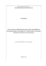 Luận án Xử lý tách dầu ở thể nhũ tương trong nước thải nhiễm dầu bằng phương pháp vi sóng điện từ và tuyển nổi áp lực (daf) kết hợp hệ hóa phẩm phá nhũ chuyên dụng