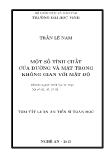 Tóm tắt Luận án Một số tính chất của đường và mặt trong không gian với mật độ