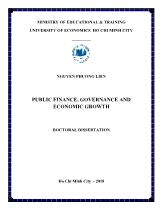 Public finance, governance and economic growth