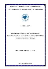 The organizational diagnosis model: The case of local government organizations in Ho Chi Minh City, Vietnam