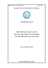 Luận án Biểu hiện KI-67, VEGF và CD73 liên quan bệnh học và tiên lượng ung thư biểu mô tuyến nước bọt luận