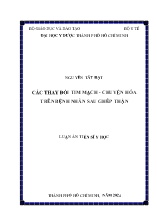 Luận án Các thay đổi tim mạch. Chuyển hóa trên bệnh nhân sau ghép thận