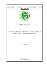 Luận án Chọn tạo dòng lợn nái ông bà từ nguồn gen lợn landrace và yorkshire nhập nội